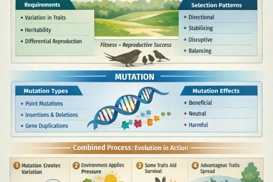 Charles Darwin's finch with different beak shapes illustrates natural selection in evolution.