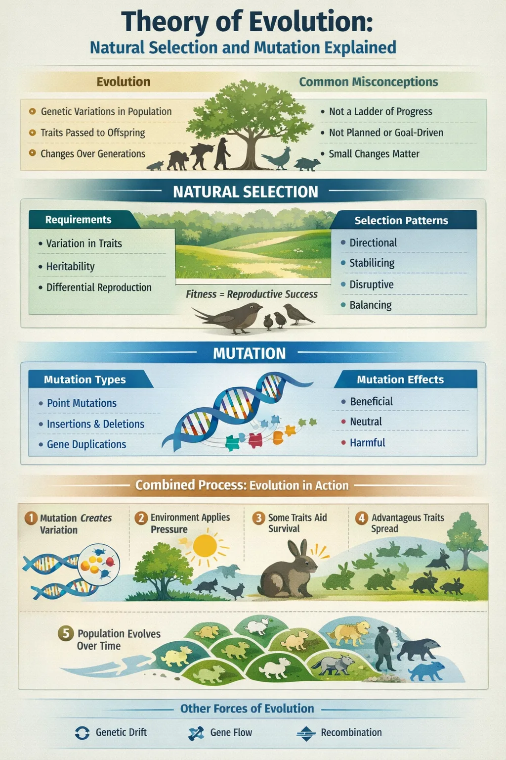 Charles Darwin's finch with different beak shapes illustrates natural selection in evolution.